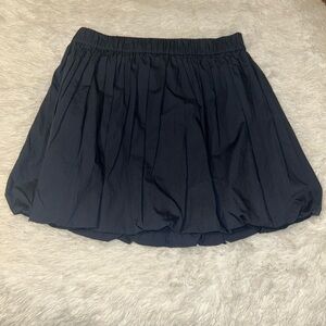 Calvin Klein Navy Bubble Skirt